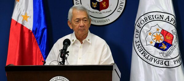 Perfecto Yasay, ministro de Exteriores de Filipinas - Sputnik Mundo
