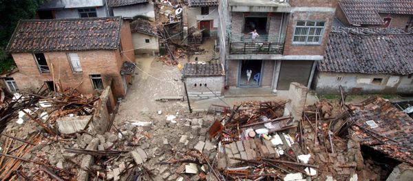 Consecuencias el tifón Nepartak en la provincia china de Fujian - Sputnik Mundo