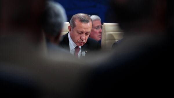 Recep Tayyip Erdogan, presidente de Turquía - Sputnik Mundo