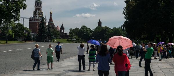 Turistas extranjeros en Rusia Turistas extranjeros en Rusia - Sputnik Mundo