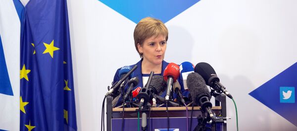 Nicola Sturgeon, ministra principal de Escocia - Sputnik Mundo