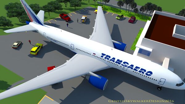 Un avión de Transaero - Sputnik Mundo