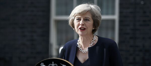 Theresa May, primer ministra de Reino Unido - Sputnik Mundo