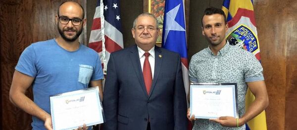 Félix García Cid, Pablo Galego y José Caldero - Sputnik Mundo