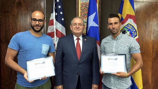 Félix García Cid, Pablo Galego y José Caldero - Sputnik Mundo