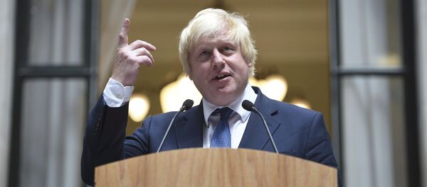 Boris Johnson, primer ministro británico Boris Johnson, primer ministro británico - Sputnik Mundo