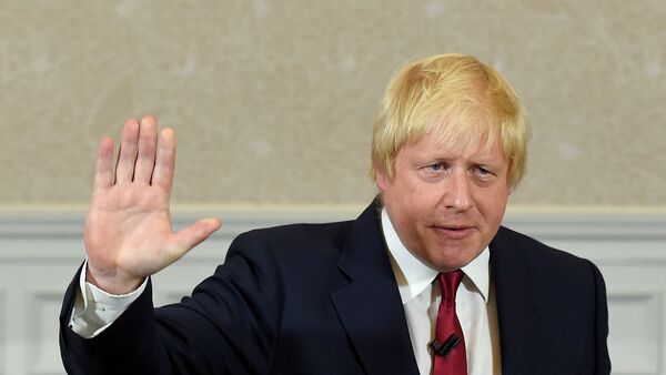 Boris Johnson, ministro de Asuntos Exteriores del Reino Unido - Sputnik Mundo