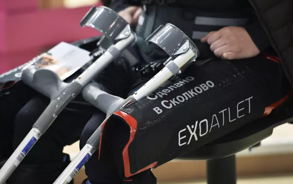 ExoAtlet, exoesqueleto médico ruso ExoAtlet, exoesqueleto médico ruso - Sputnik Mundo