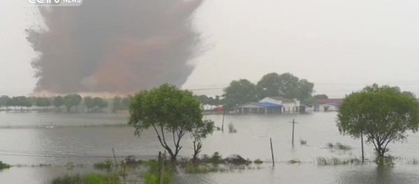 Explosión en Hubei, China Explosión en Hubei, China - Sputnik Mundo