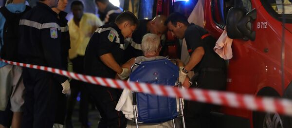 Situación en Niza tras el ataque con un camión - Sputnik Mundo