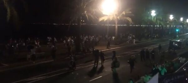 Primeros minutos después del ataque terrorista en Niza - Sputnik Mundo