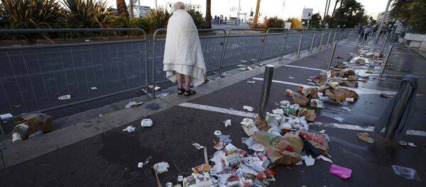 Niza después del ataque terrorista - Sputnik Mundo