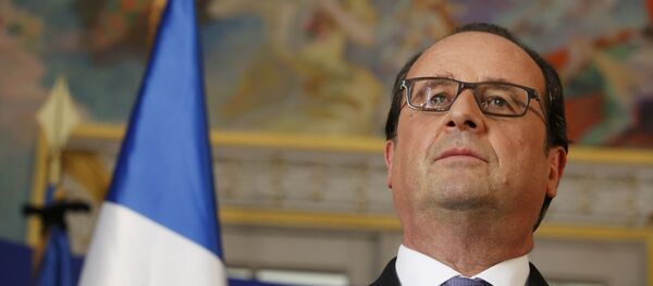 François Hollande, presidente de Francia - Sputnik Mundo