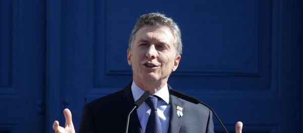 Mauricio Macri, presidente de Argentina - Sputnik Mundo
