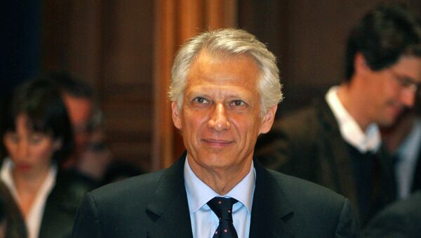 Dominique de Villepin, el ex primer ministro de Francia - Sputnik Mundo