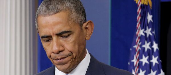 U.S. President Barack Obama arrives to make a statement on the shooting of police officers in Baton Rouge, Louisiana, from the White House in Washington, U.S., July 17, 2016. - Sputnik Mundo