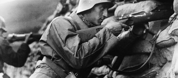 Soldado español leal al gobierno republicano, Bilbao 1937 - Sputnik Mundo