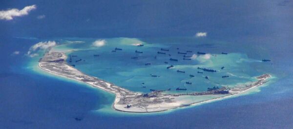 Islas de arena en el mar del Sur de China (archivo) - Sputnik Mundo