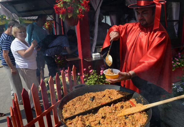 La fiesta de la mermelada con sabor español en Moscú - Sputnik Mundo