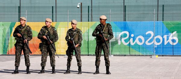 Policías brasileños - Sputnik Mundo