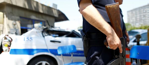 Un policía turco (archivo) - Sputnik Mundo