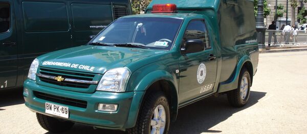 Camioneta de la Gendarmería de Chile - Sputnik Mundo