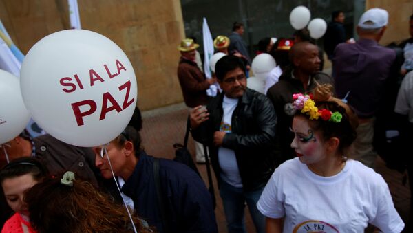 Marcha por la paz en Bogotá - Sputnik Mundo