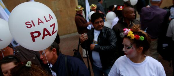 Marcha por la paz en Bogotá - Sputnik Mundo