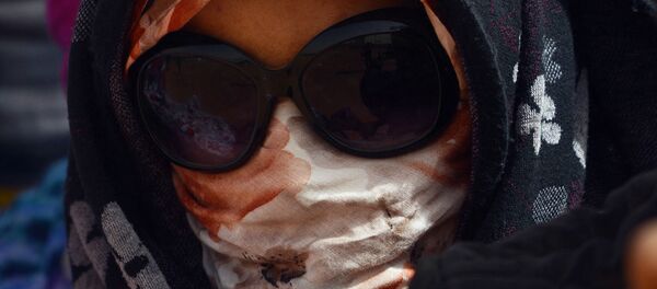 Una mujer saharaui en el campampamento de refugiados Dajla en la provincia de Tinduf - Sputnik Mundo