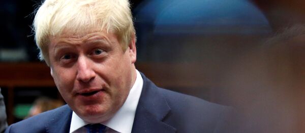 Boris Johnson, ministro de Asuntos Exteriores del Reino Unido - Sputnik Mundo
