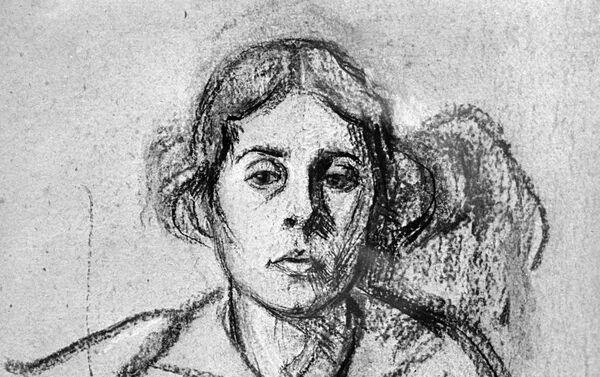 Retrato de Lilia Brik hecho por Vladímir Mayakovski - Sputnik Mundo