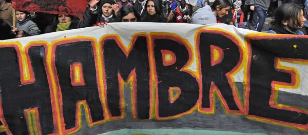 Protesta en Buenos Aires - Sputnik Mundo