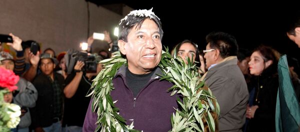 David Choquehuanca, ministro de Exteriores de Bolivia - Sputnik Mundo