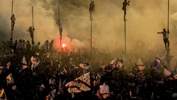 'Caballeros', por la reportera gráfica egipcia Gehad Hamdy 'Caballeros', por la reportera gráfica egipcia Gehad Hamdy - Sputnik Mundo