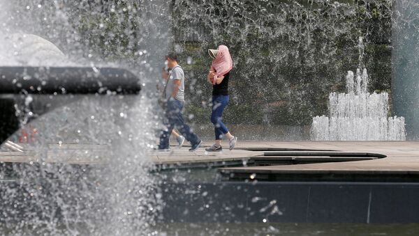 Ola de calor en Japón Ola de calor en Japón - Sputnik Mundo