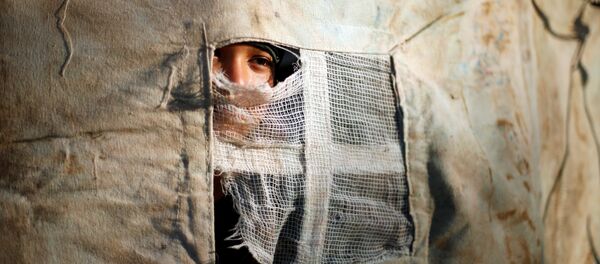 Un palestino en la Franja de Gaza (archivo) - Sputnik Mundo