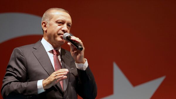 Recep Tayyip Erdogan, presidente de Turquía - Sputnik Mundo