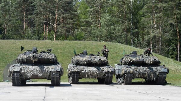 Los tanques alemanes Leopard - Sputnik Mundo