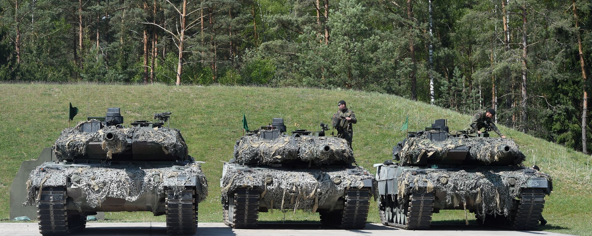 Los tanques alemanes Leopard - Sputnik Mundo, 1920, 04.07.2023