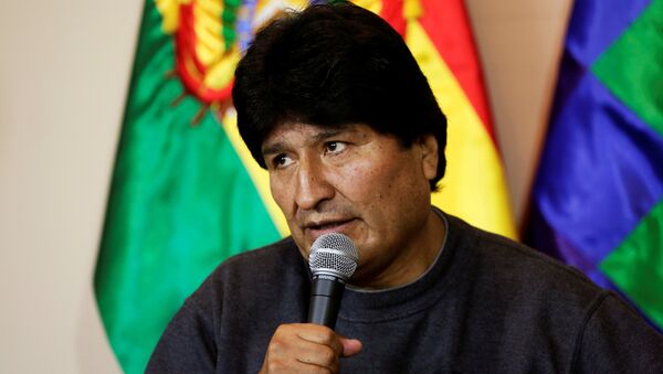 Evo Morales, presidente de Bolivia (archivo) - Sputnik Mundo