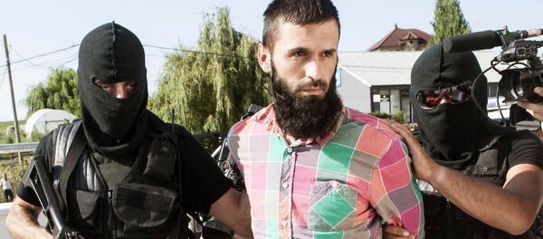 Capturing a jihadist in Kosovo (File) - Sputnik Mundo