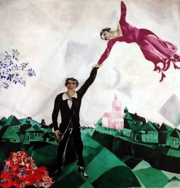 'Paseo', por Marc Chagall 'Paseo', por Marc Chagall - Sputnik Mundo