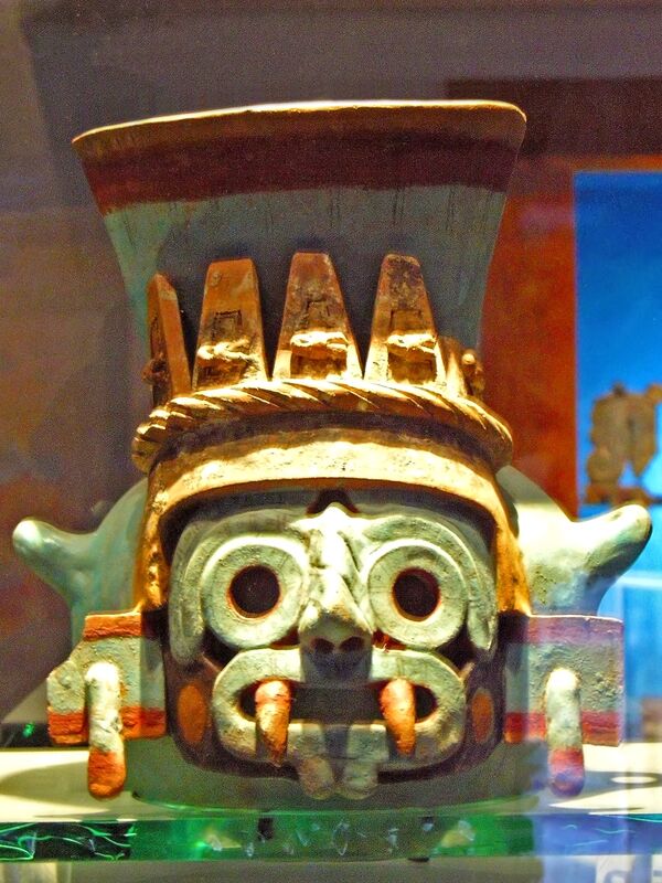 La vasija con el rostro de Tláloc - Sputnik Mundo