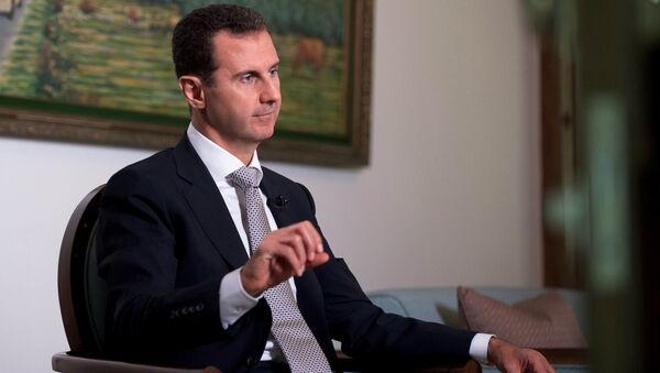 El presidente de Siria Bashar Asad - Sputnik Mundo