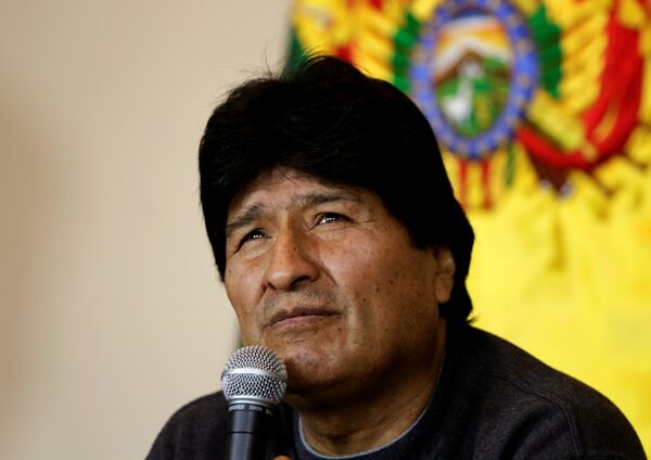Evo Morales, presidente de Bolivia - Sputnik Mundo