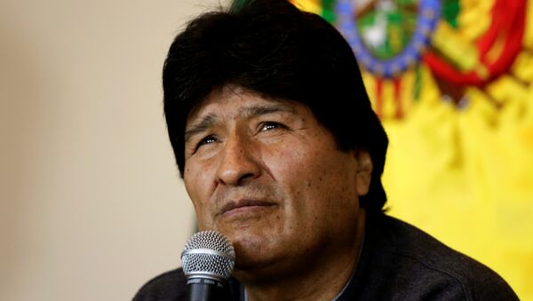 Evo Morales, presidente de Bolivia - Sputnik Mundo