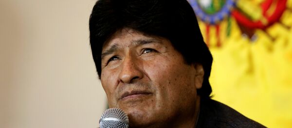 Evo Morales, presidente de Bolivia - Sputnik Mundo