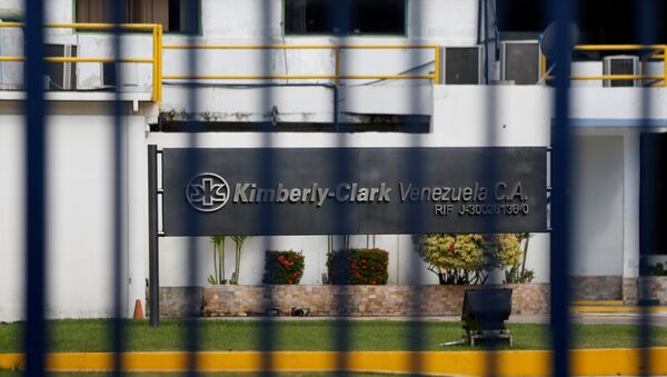 Sede de Kimberly-Clark en Venezuela - Sputnik Mundo