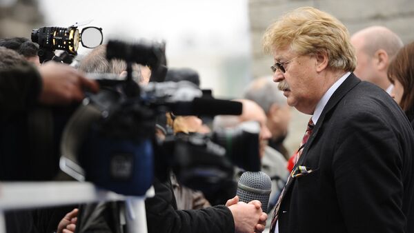 Elmar Brok, presidente de la Comisión de Relaciones Exteriores del Parlamento Europeo - Sputnik Mundo