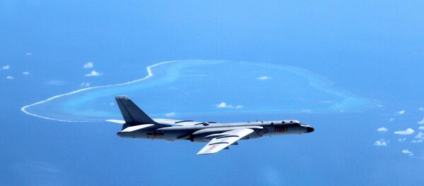 Un bombardero chino H-6K - Sputnik Mundo